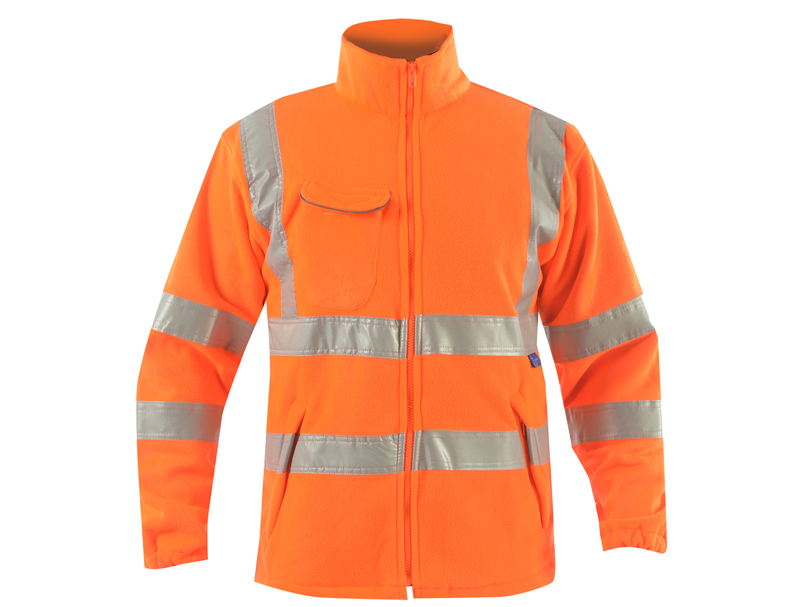 High Vis Rail Polar Fleece Jacket Orange | Bodyguard Workwear