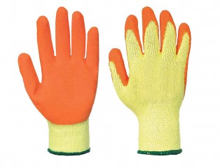 Extra Grip Orange Glove w/ Excellent hand grip 