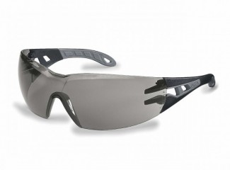 Uvex Pheos Safety Specs w/ fashionable design and duo-spherical lens technology
