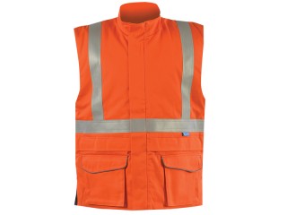 Hi Vis Bodywarmer | Yellow & Orange Gilet Workwear ...