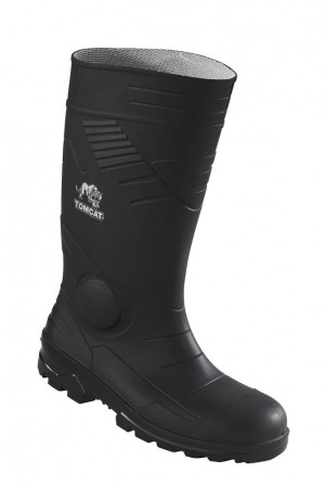 Tomcat Safety Wellingtons Boots With Steel Toe Cap | Bodyguard Workwear